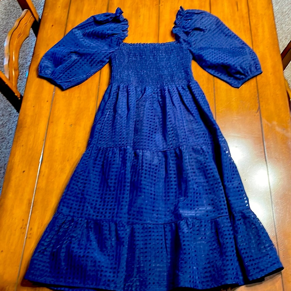 Puff Sleeve Tier Dress